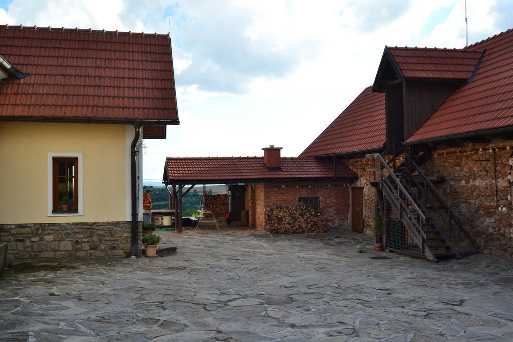 Ubytovani Na Hajence Бистршице-над-Пернштейнем Экстерьер фото
